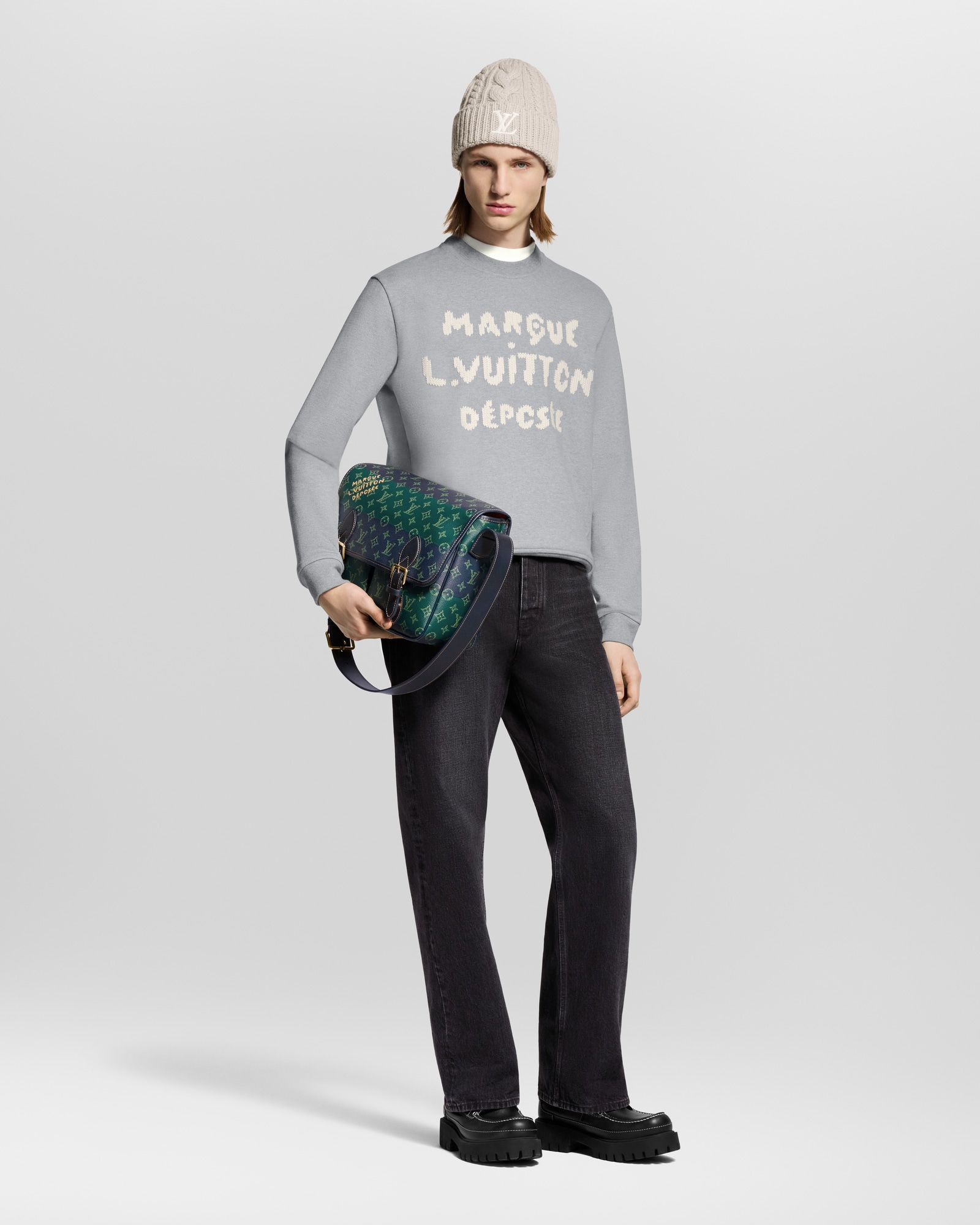 Embroidered Signature Sweatshirt - Men - Ready-to-Wear | LOUIS